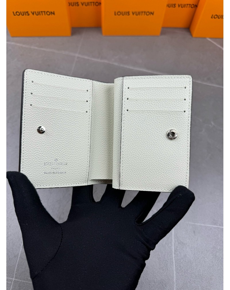 ルイヴィトン 短財布三つ折り財布たくさん小銭入れカード収納 オシャレ