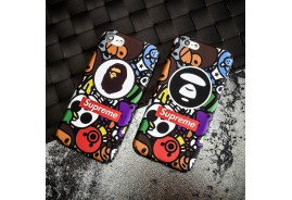 キャラクター 付きiphone x plusケース エーエイプ iphone 9/11ケース アイフォンx/8 plusカバー