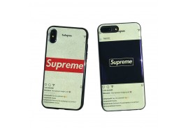 新品シュプリーム iphone 8/9plusケース ブランドiphonexplusケース キラキラgalaxy s9/s8 plusケース