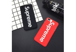 シンプル潮流シュプリーム iphone x/8 plusケース ブランド Galaxy s9/s8ケース