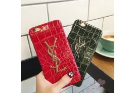 イブサンローラン iphone xケース ブランド アイフォン8/テンケース革製 レディース向け
