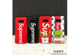 可愛いシュプリーム Galaxy S9ケース ブランド Galaxy s9+/S8カバー カーミット付き