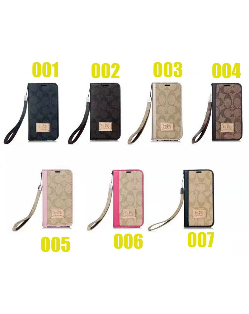 Coach iphone16 pro/15 plus/15 pro max携帯ケースコーチ iphone14+/14 pro/14 pro maxケースブランドアイフォン13/13 pro/13 mini/12/12 pro/12 mini/11 pro/SE3/SE2ケース手帳型オシャレストラップ付きファッション欧米風女性向け