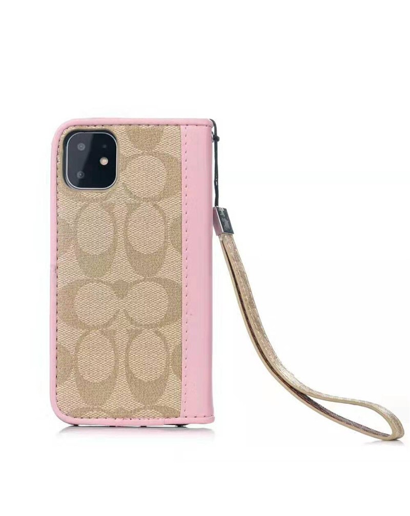 Coach iphone16 pro/15 plus/15 pro max携帯ケースコーチ iphone14+/14 pro/14 pro maxケースブランドアイフォン13/13 pro/13 mini/12/12 pro/12 mini/11 pro/SE3/SE2ケース手帳型オシャレストラップ付きファッション欧米風女性向け