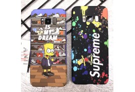 シンプソンコラボGalaxy s9/s9+ケース シュプリームブランド iphone 8/x plusケース潮流