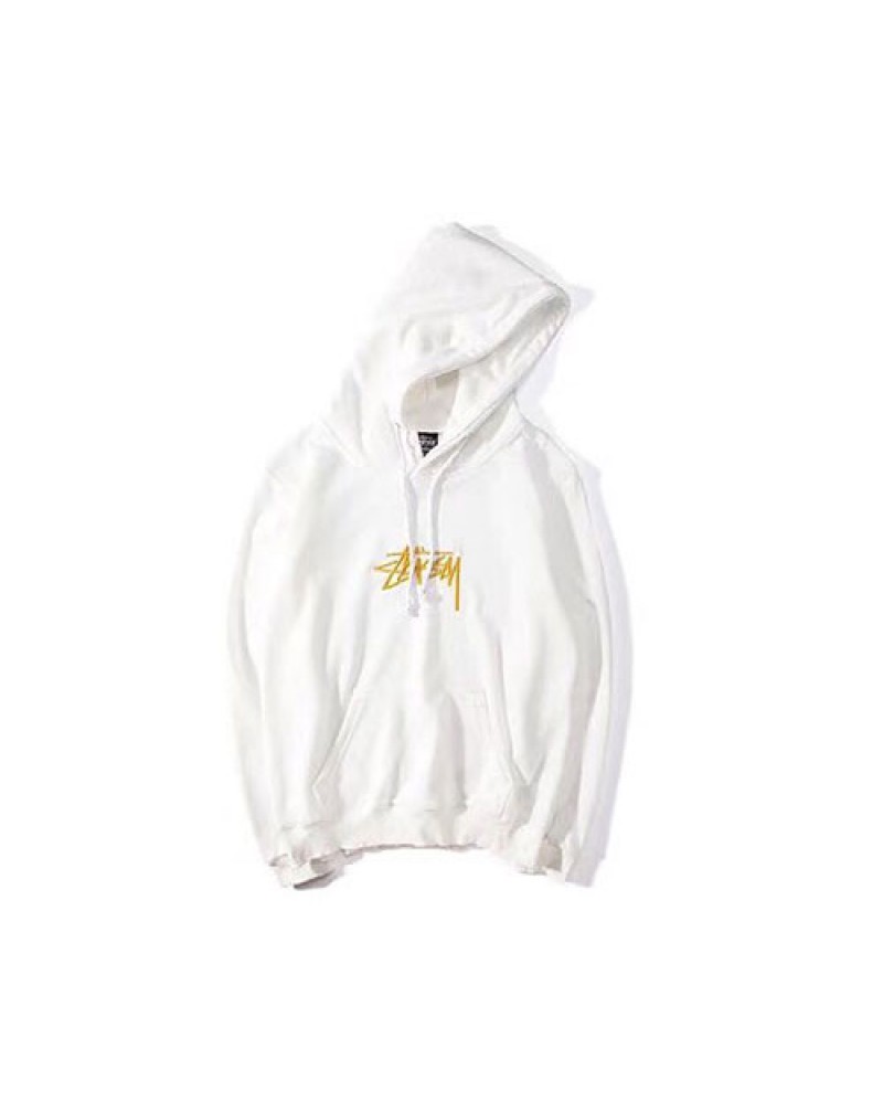 Stussy パーカー 刺繍logo  ステューシー フーディ カジュアル ファッションシンプル 芸能人着用