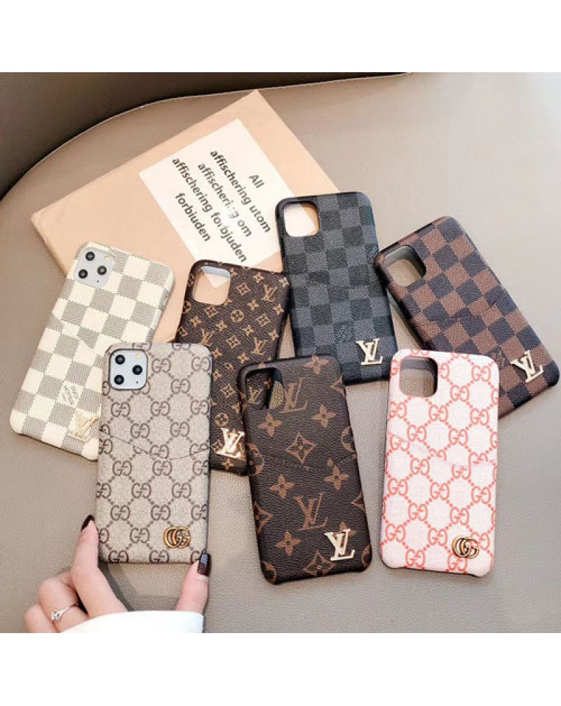 ルイヴィトン iphone 16pro/15 pro/14 plus/14 pro max/13 pro maxケースブランドカード入れアイフォン12 pro max/11pro maxケース Galaxy s25/s24/s23 ultra/s22ultraケースモノグラムダミエファッション男女兼用