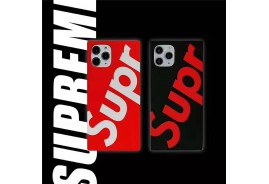 ペアお揃いシュプリーム iphone11 pro maxケースブランドsupreme iphone11 proケース個性潮流