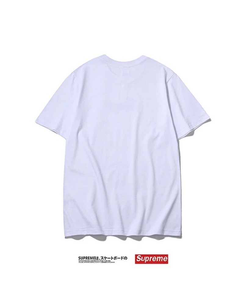 シュプリーム supreme Tシャツ 半袖 オシャレ可愛い ウコン付き ティシャツ コットン製 カジュアルファッション個性