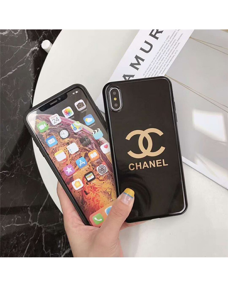 シャネル  iphone13/13 pro/12/12mini/12 pro max/11/11 pro/xr/xs max/SE 2/SE3ケース ペア ブランド iphone x/10s/テンエスケース お洒落小香風 アイフォン 8/7/6s plusケース メッキロゴ メンズレディース向け