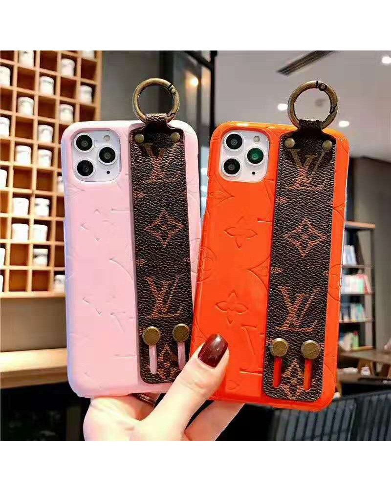 ルイヴィトン iphone12/12 pro/12 mini/11/11 pro max/SEケース ブランド iphone xr/xs maxケース お洒落ハンドベルト付き アイフォン x/10ジャケット型ケース ファッション大人気 iphone 8/7 plusケース