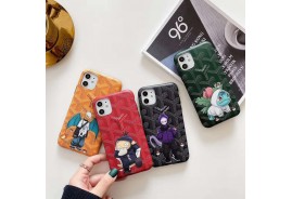 ポケモン付きゴヤールkawsコラボ iphone11ケース iphone11pro maxケースブランド Airpods proケース