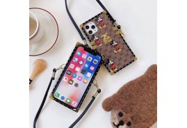 可愛いミッキー付きグッチ iphone11/11pro maxケース ブランドgalaxy s20 plusケース gucci Airpods proケース