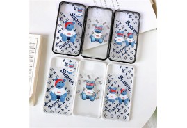 シュプリームxヴィトンコラボ iphone11proケースブランドsupreme Galaxy s20/s20 UltraケースAirpods proケース個性