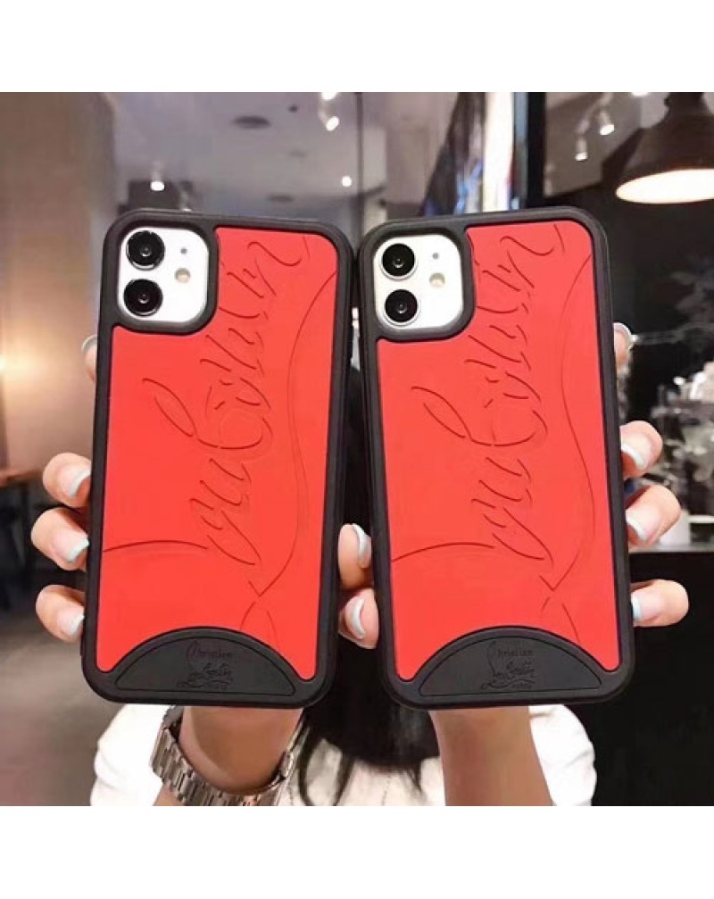 ルブタン iphone16 pro、15 pro/15 pro maxケース アイホン14プロケースChristian Louboutinソフトiphone13 pro/12 pro maxケース ペアお揃いブランド iphone SE2/XR/XS Maxケース個性人気シリコン製アイフォンx/10/8/7 plusケースオシャレジャケット
