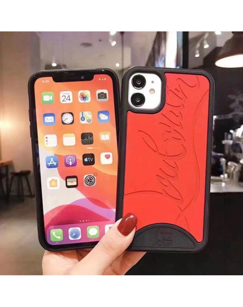 ルブタン iphone16 pro、15 pro/15 pro maxケース アイホン14プロケースChristian Louboutinソフトiphone13 pro/12 pro maxケース ペアお揃いブランド iphone SE2/XR/XS Maxケース個性人気シリコン製アイフォンx/10/8/7 plusケースオシャレジャケット