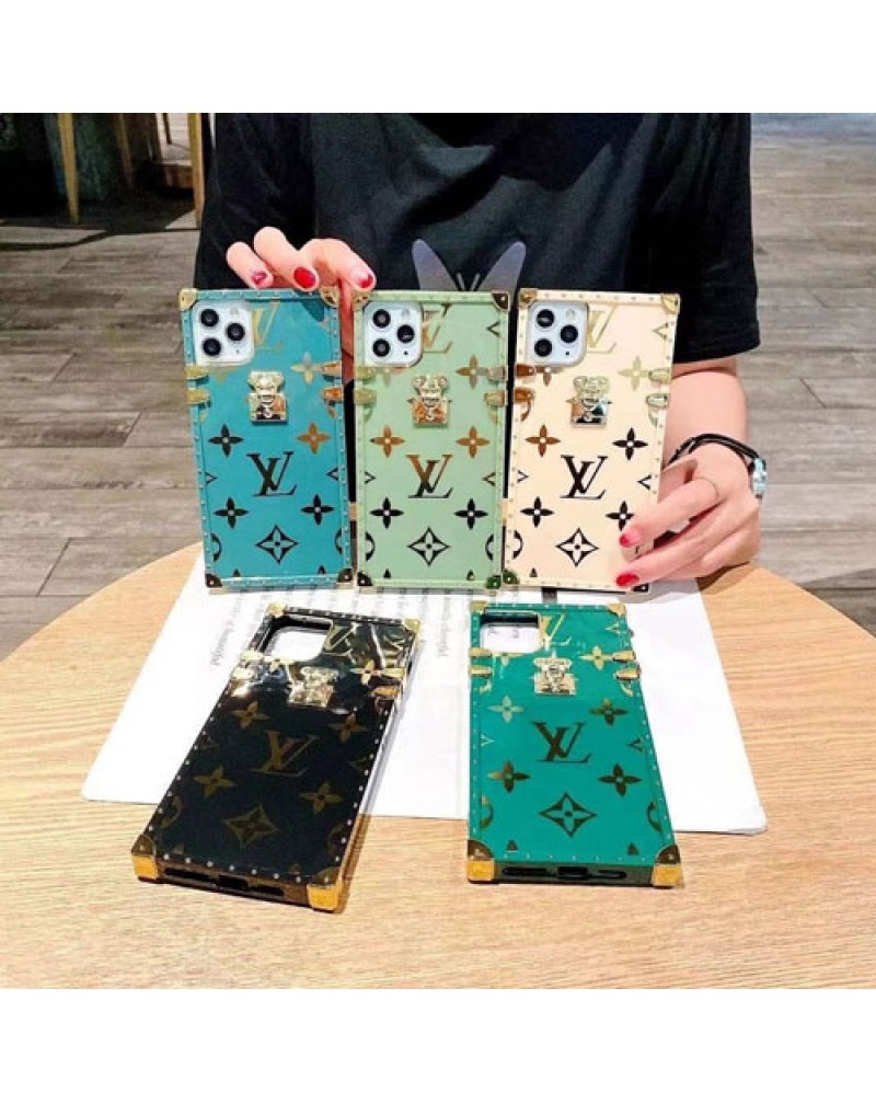 lv iphone12/12 pro/12mini/11 pro maxケースルイヴィトン iphoneSE2/XR/xs maxケース トランク お洒落アイフォンx/8/7 plusジャケットカバー四角型 男女兼用 人気