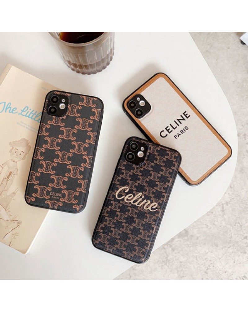 CELINE セリーヌ iphone13/13 pro/12/12 mini/12 pro maxケース ブランドiphone11/11 pro maxケースジャケット人気アイフォンSE2/XR/XS Maxケースお洒落 iphonex/8/7 plusケース女性人気