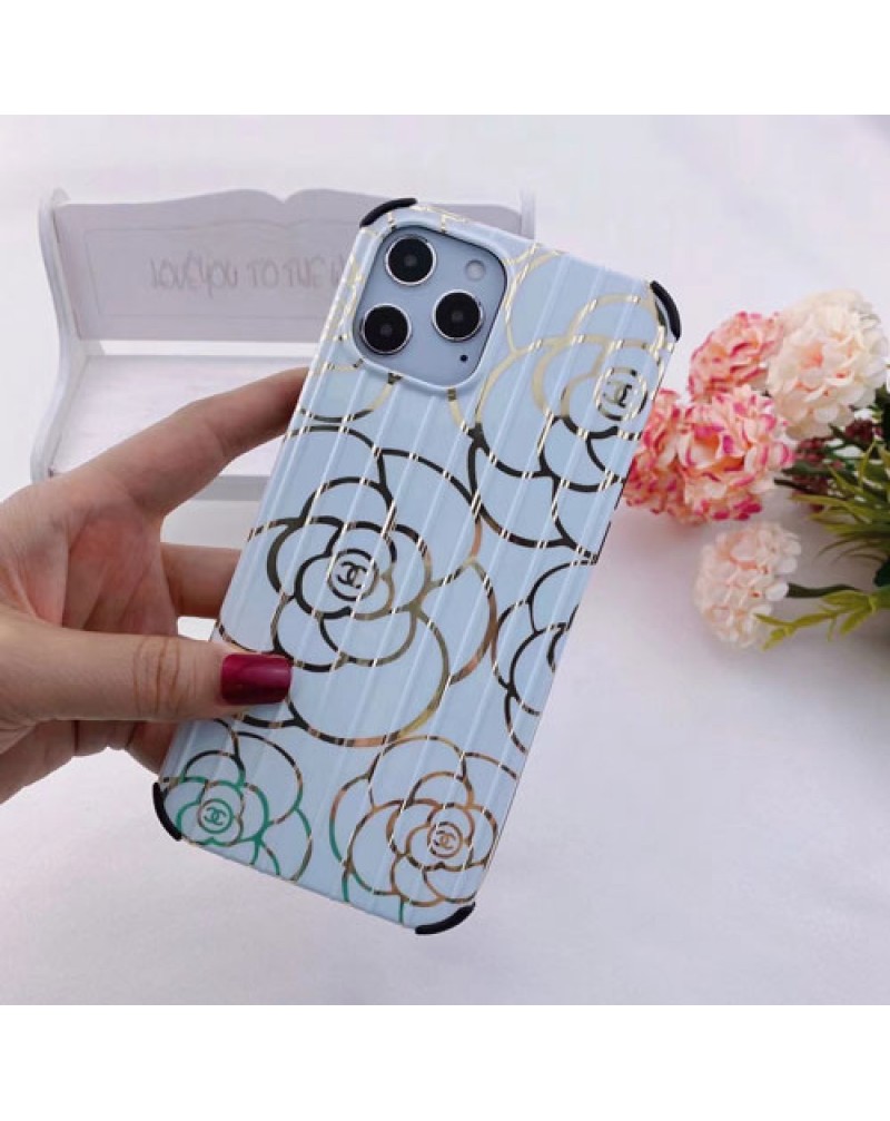 シャネル iphone13 pro/12 mini/12 pro maxケースブランド iphone11/11 pro maxケースお洒落カメリア付き iphoneSE2/xr/xs maxケース人気chanel Airpods proケースブランドAirpods 3/2/1世代ケース保護性紛失防止