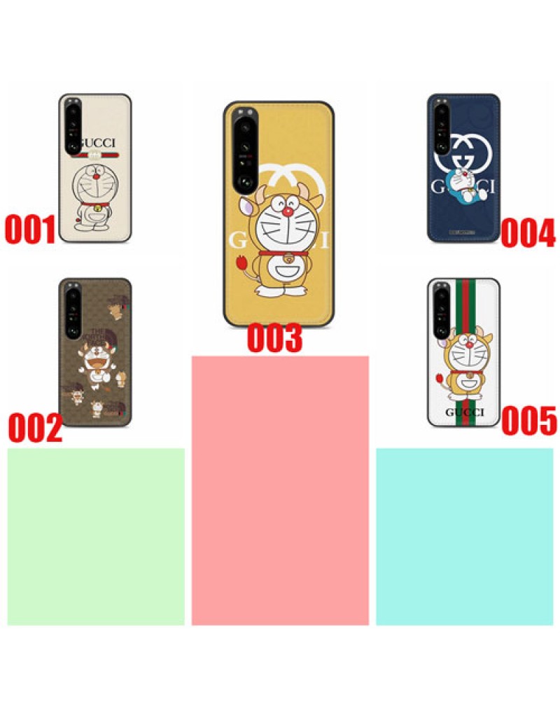 グッチ ドラえもん xperia10 VI/1 VI/10 V/1 IV/10 IV/10 iii/1iii/5iiケース可愛いdoraemon iphone16 Pro/15 pro/14/13 Pro/12 pro maxケースブランド iphone11/11 proマックスケース 人気お洒落galaxy s24/s23 ultraケースファッション