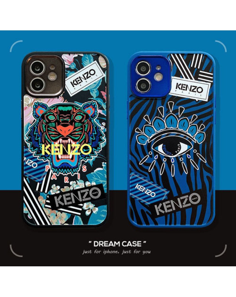 ケンゾー iphone13 pro/12/12 pro maxケース虎頭付きブランド kenzo iphone11/11 pro maxケース人気アイフォンxr/xs max/SE2ケース iphone x/8/7 plusカバー男女兼用個性潮流ジャケットスマホケース