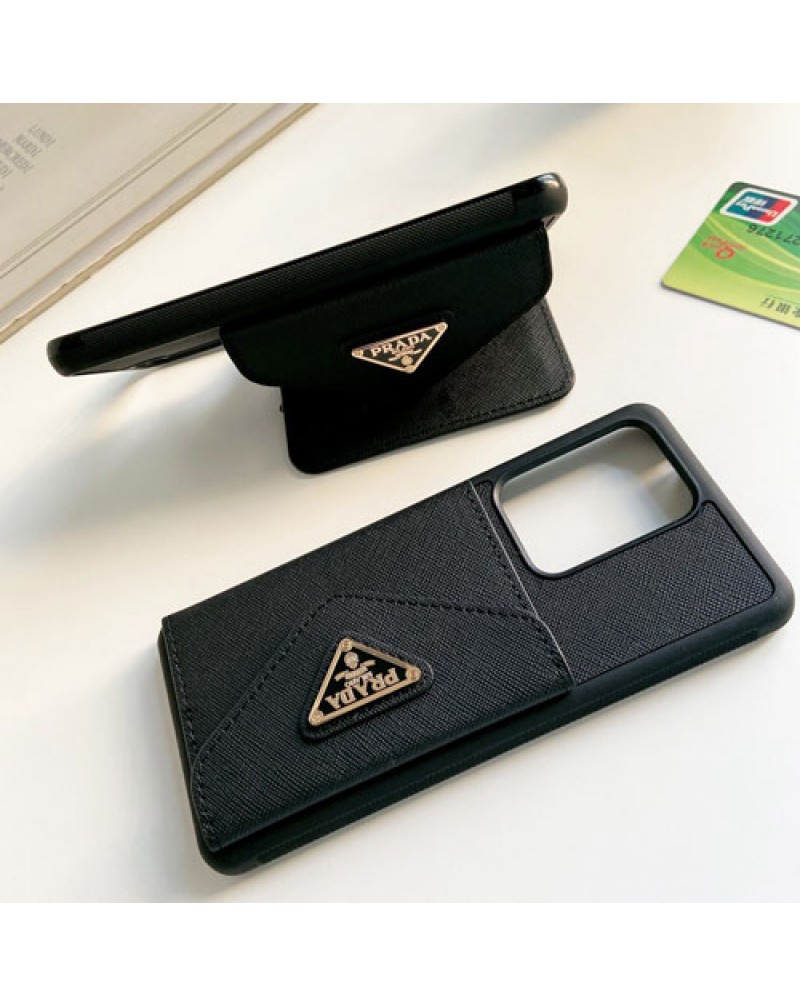プラダ galaxy S25/s24/s23 ultraケース Galaxy s22+/s22 ultra/s21/s21+/s21 ultra 5Gケースカード入れprada Galaxy note20  ultraケースブランドギャラクシーs20/s20 plus/s20 ultraジャケットケースお洒落人気高級