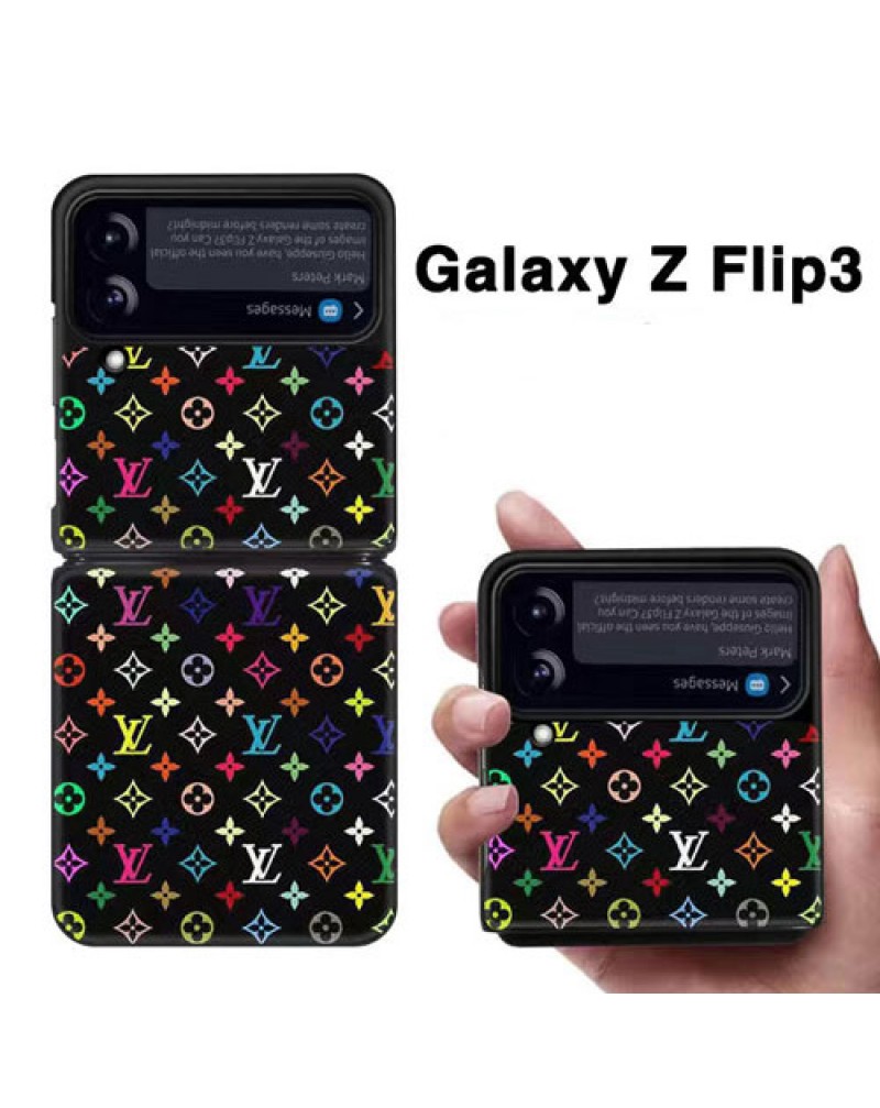 グッチ ルイヴィトン Galaxy Z Flip6/Z flip5/Z flip3/Z flip4ケース galaxy z flipケースブランドギャラクシーZ flip3ケース折畳みお洒落人気ファッション保護性ジャケット男女向け