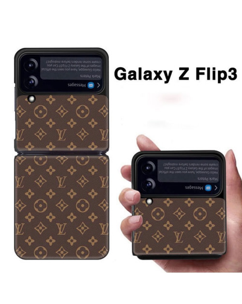 ルイヴィトン Galaxy  Z Flip6/ Z Fold6ケースギャラクシーz flip4/z flip5/z fold3/z fold4ケースブランド vuitton Galaxy z flip3/z fold2ケースお洒落モノグラム付き折畳みギャラクシーZ fold5携帯ケース保護性耐衝撃ファッション人気新作