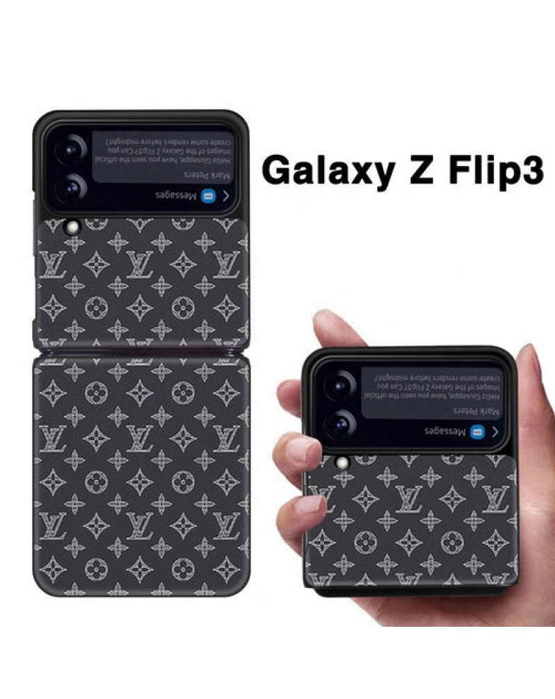 ルイヴィトン Galaxy  Z Flip6/ Z Fold6ケースギャラクシーz flip4/z flip5/z fold3/z fold4ケースブランド vuitton Galaxy z flip3/z fold2ケースお洒落モノグラム付き折畳みギャラクシーZ fold5携帯ケース保護性耐衝撃ファッション人気新作