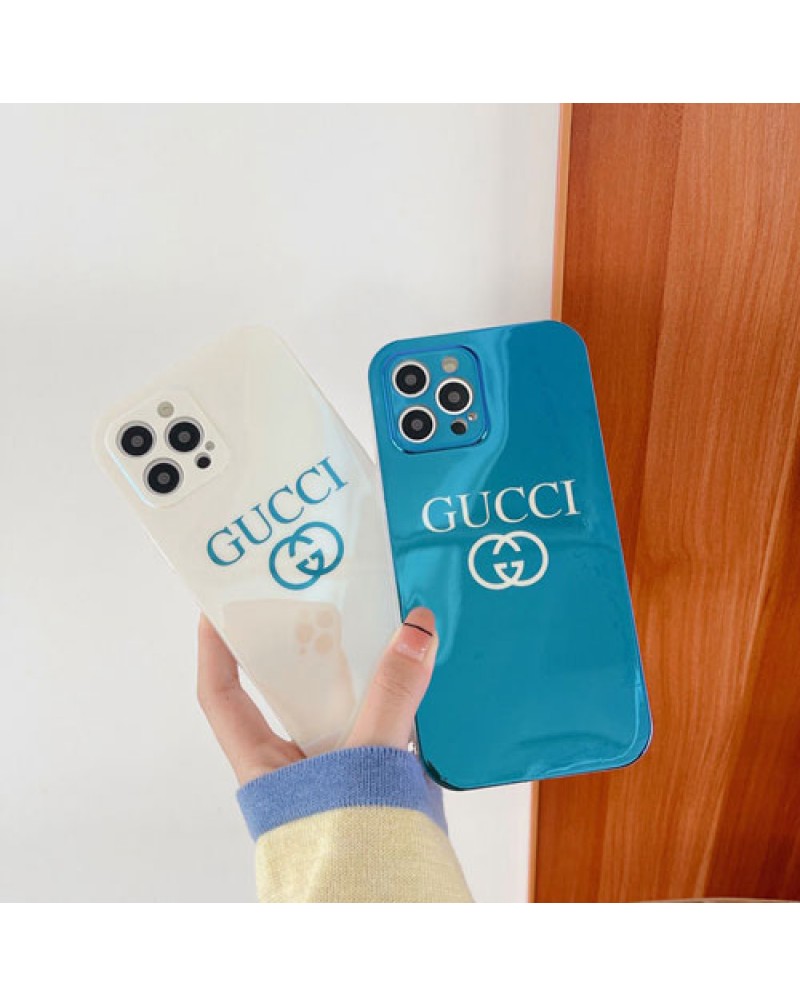 グッチ iphone13/13 pro maxケースブランド iphone12/12 pro maxケースお洒落アイフォン11/11  pro maxケース iphone xr/xs max/8/7 plusケース 青光表面ソフト保護性
