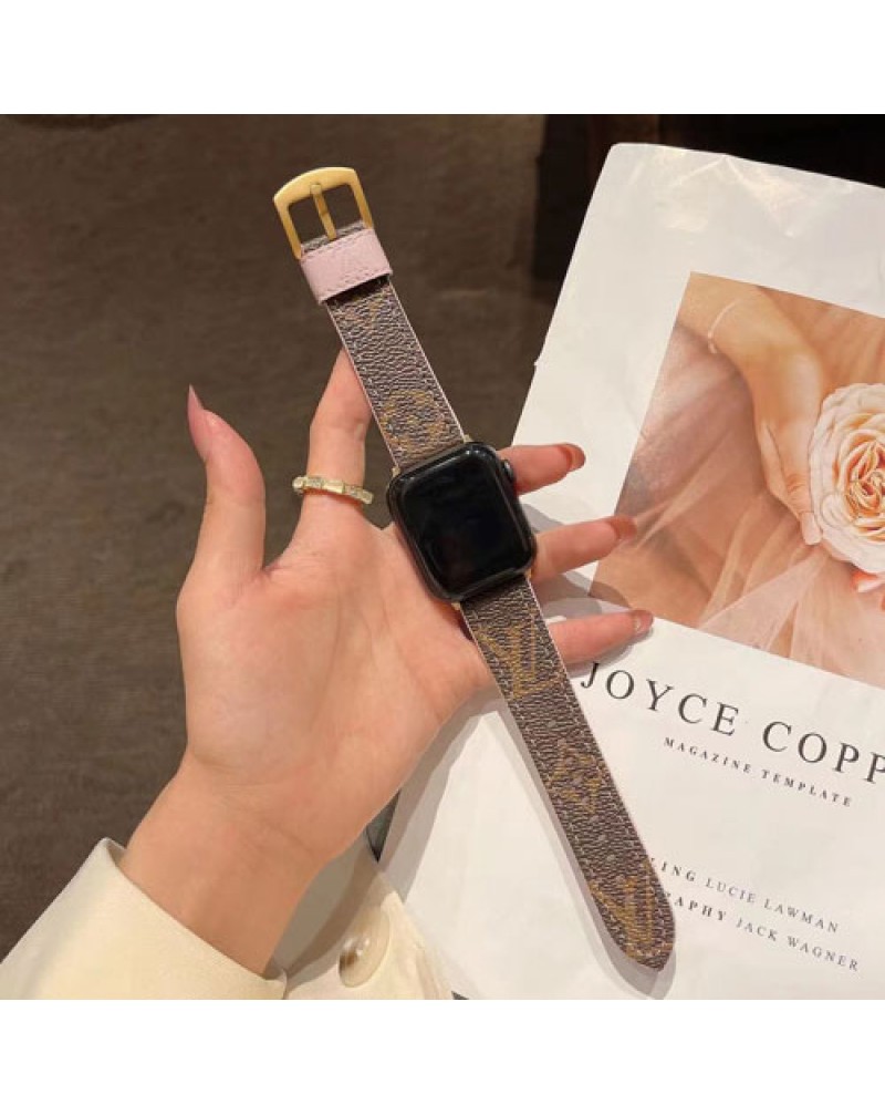 ルイヴィトン apple watch 10 9 8 SE2 Ultra2バンドブランド アップルウォッチバンドお洒落混色vuitton aaple watch 7 6 SE 5 4 3 2代ベルト用交換メンズレディース兼用ファッション大人気