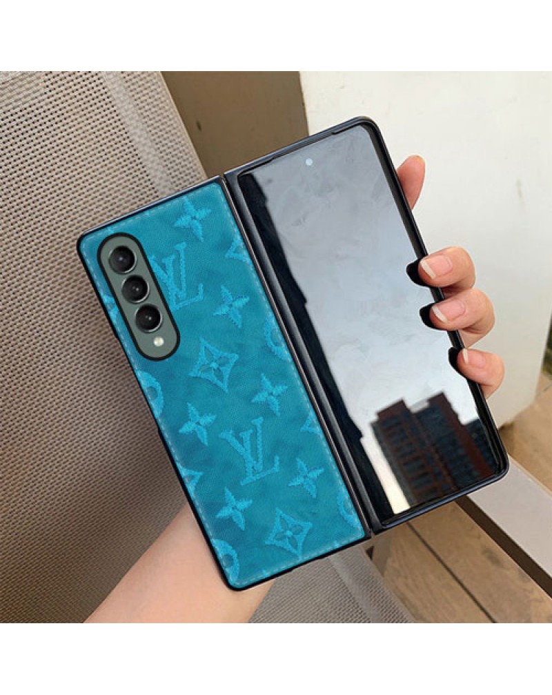 ルイヴィトン Galaxy Z Flip6/Z flip5/ Z Fold6/Z fold5スマホケースGalaxy z flip4/z flip3/z fold4ケース galaxy z flip/z fold3/ z fold2ケース折畳みお洒落ブランドギャラクシー z fold3ケース保護性ファッションスマホケース男女兼用