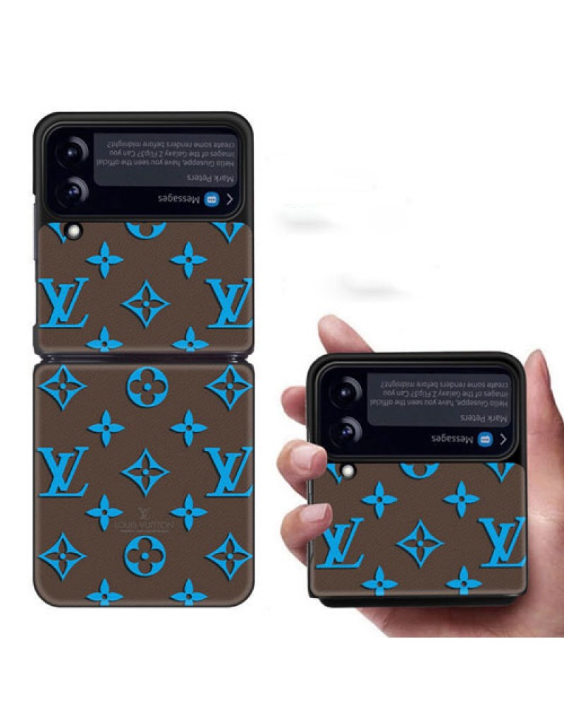 ルイヴィトン Galaxy Z Flip6/Z flip5/Z Fold6/Z fold5ケースルイビトンギャラクシーz flip3/z flip4/z fold4ケースブランド  galaxy z fold3/ z fold2ケースvuitton お洒落人気 ギャラクシー z flip3ケース折り畳み保護性ファッションスマホケース