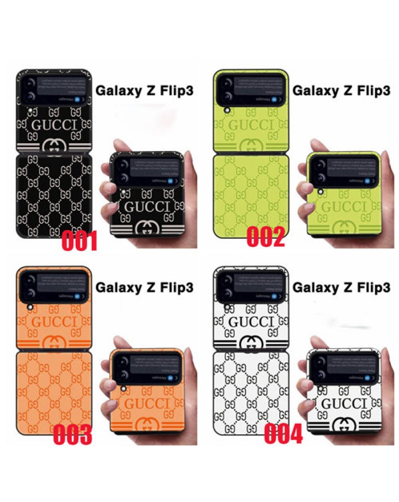 グッチ galaxy z flip3/z flip4ケースブランド galaxy z fold4/z fold3/z  fold2ケース折り畳みお洒落グッチ ギャラクシーz flip3/z flipケース保護性ファッション大人気 男女兼用