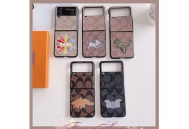 コーチ galaxy z flip3/z flod3ケース ゴヤール KAWS Galaxy s22/s22+/s22 ultraケースブランド apple watchバンド高級個性