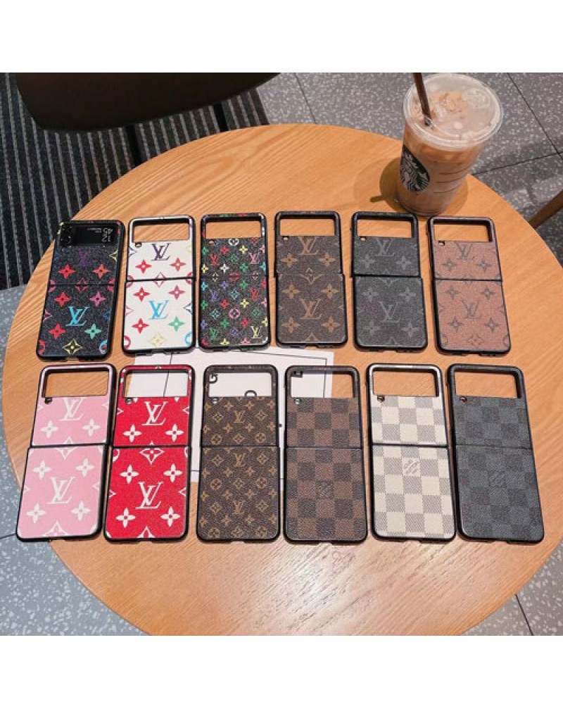 ルイヴィトンGalaxy Z Flip6/Z Fold6/Z Flip5/Z Fold5ケースグッチ Galaxy Z flip4/z flip3/z fold3/Z fold4ケース折り畳みギャラクシー z flip3/z fold2スマホケースお洒落モノグラム大人気ファッション保護性