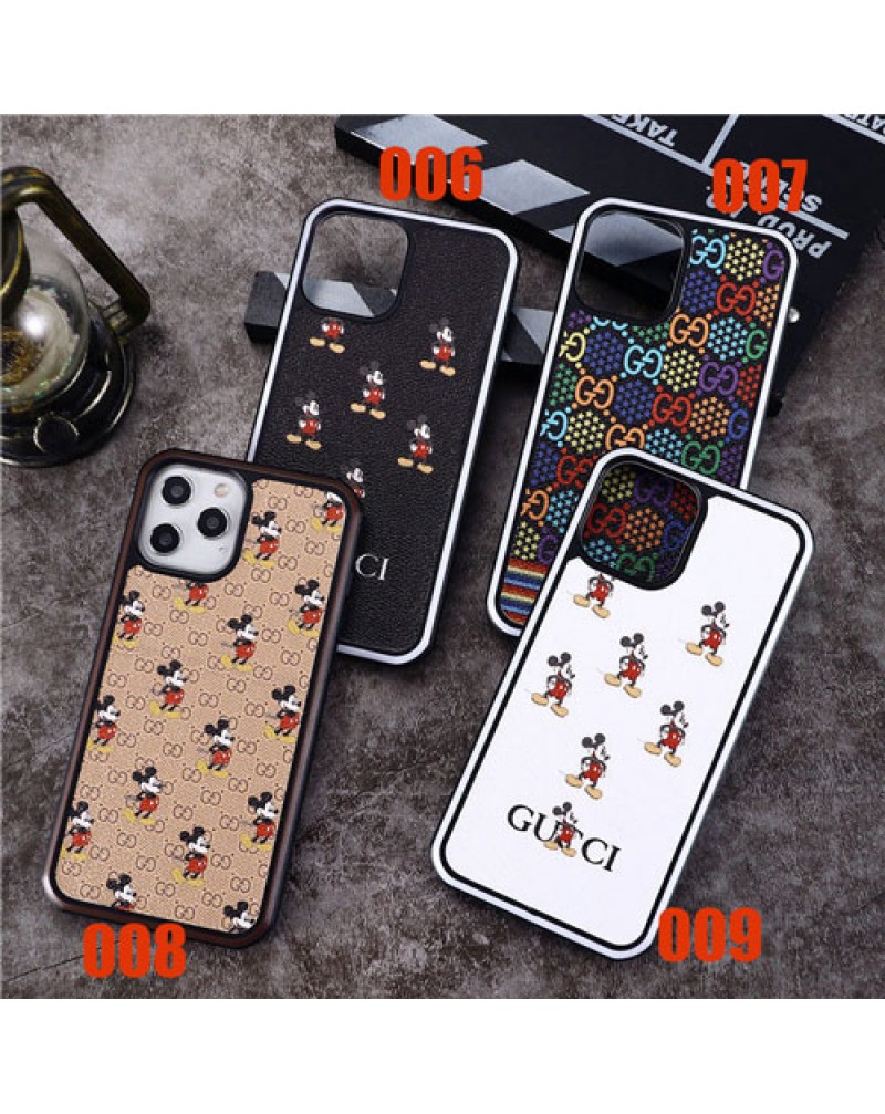 グッチ iphone15 pro/14 pro max/14 plusケースアイホン13/13 pro/13 pro maxケースブランド iphone12/12 pro maxケースお洒落花柄 蛇ミツバチ付き iphone11/11 pro max/xr/xs max/8/7 plusケース可愛いミッキー大人気ファッション保護性