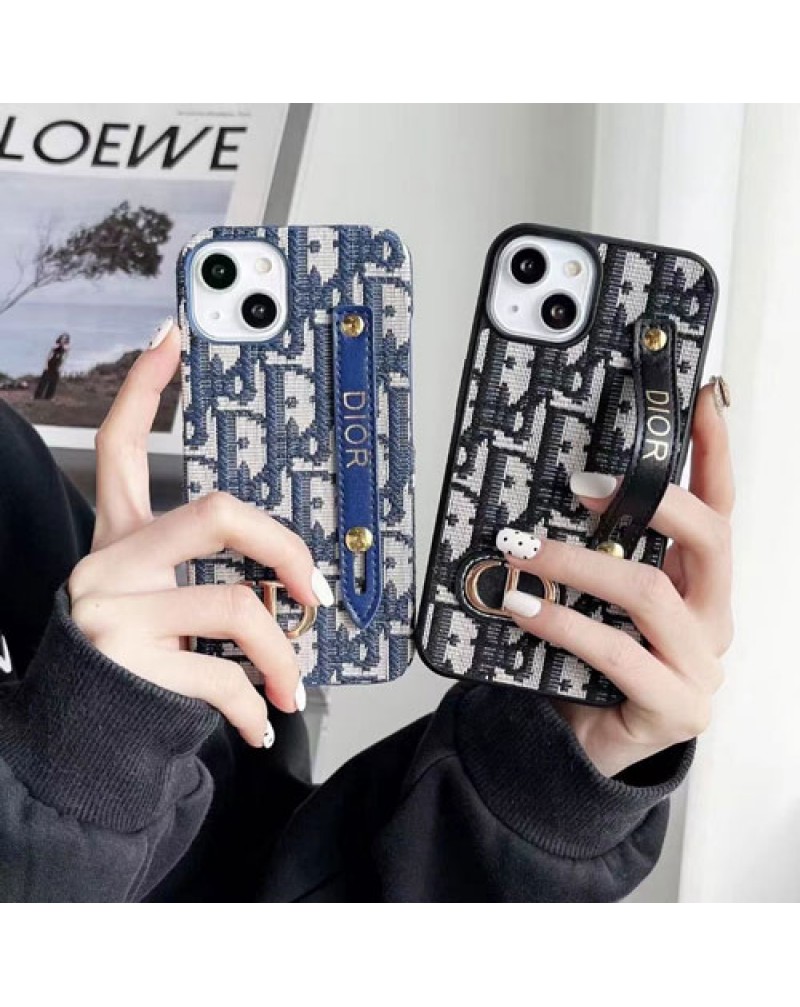 ディオール dior iphone13/13 pro/13 pro maxケースブランド iphone12/12 pro maxケースハンドベルト iphone11/11 pro maxカバーアイフォンxr/xs max/x/8/7 plusケースお洒落大人気保護性ジャケット