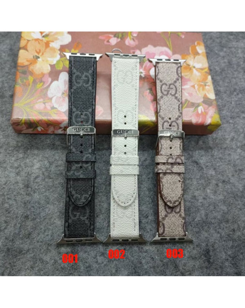 グッチ Apple watch10 9 ultra2バンドブランド apple watch8 7 6 5 SE 4 3 2代バンド高級革製 アップルウォッチバンドオシャレメンズレディース向け