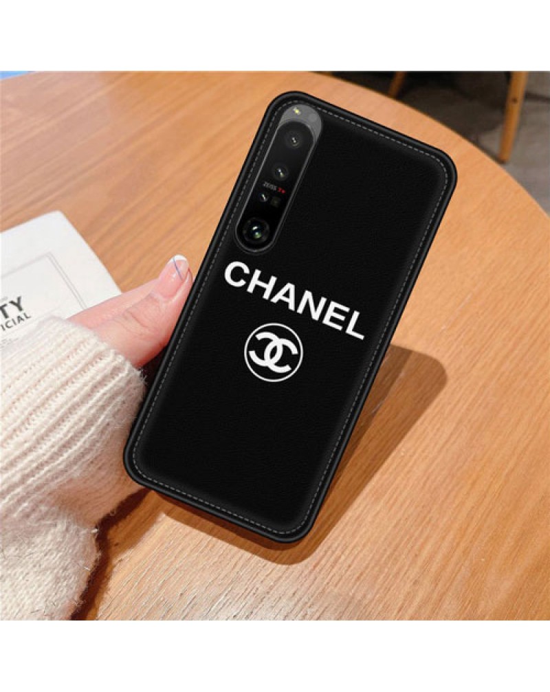 シャネル xperia 1 VI/10 VI/5 VIケースXperia 1V/10 V/5V/1IV/10 iv/5 iv/1 IIIケースブランドxperia 10 III/5 IIIケース chanel エクスぺリア5 IIケース男女兼用おしゃれ保護性耐衝撃