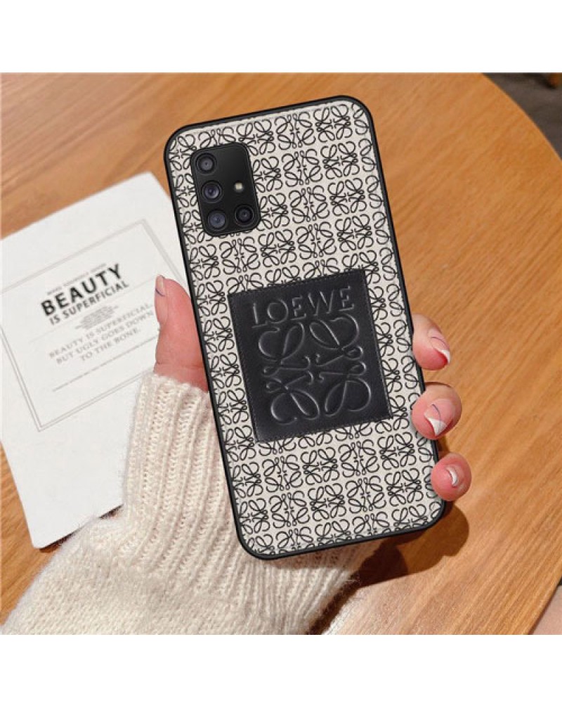 ロエベ iphone16 pro/15 pro max/14 pro/13 pro maxケース loewe galaxy s25/s24/s23ultra/A54/s22 ultra/A55/A53/A72ケースブランド iphone12 pro max/11 pro maxカバー高級経典 男女兼用大人気