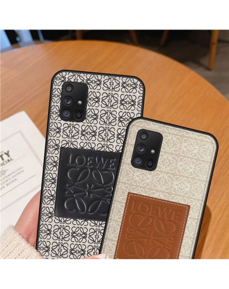 ロエベ iphone16 pro/15 pro max/14 pro/13 pro maxケース loewe galaxy s25/s24/s23ultra/A54/s22 ultra/A55/A53/A72ケースブランド iphone12 pro max/11 pro maxカバー高級経典 男女兼用大人気