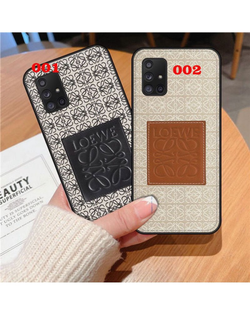 ロエベ iphone16 pro/15 pro max/14 pro/13 pro maxケース loewe galaxy s25/s24/s23ultra/A54/s22 ultra/A55/A53/A72ケースブランド iphone12 pro max/11 pro maxカバー高級経典 男女兼用大人気