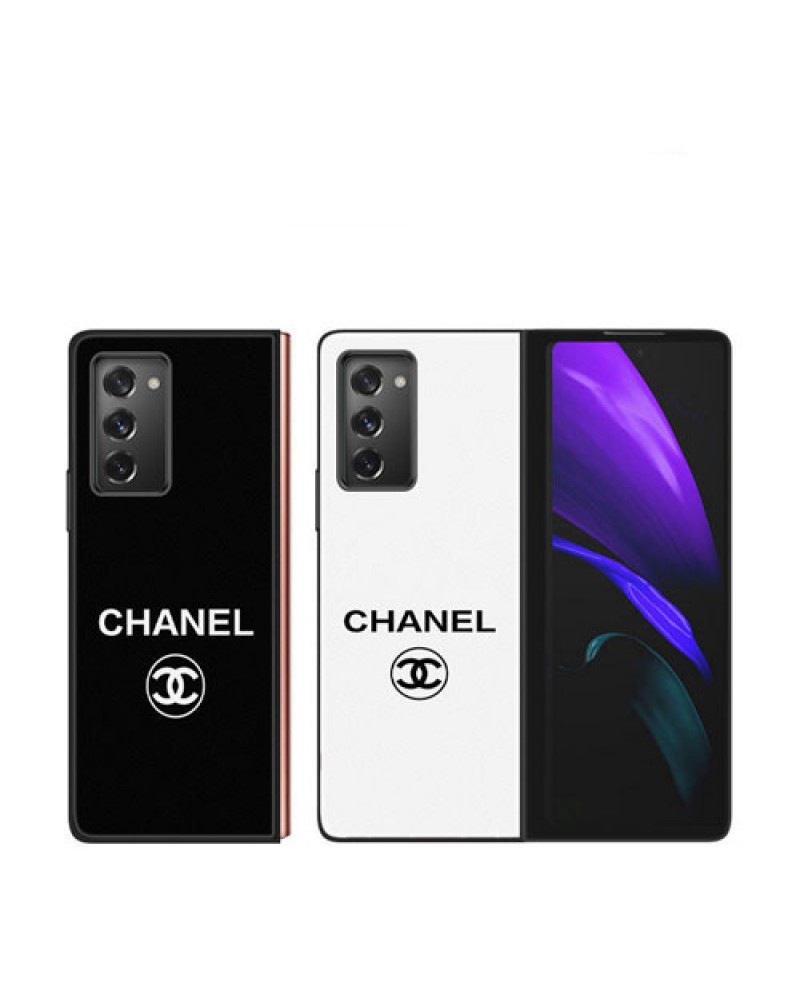 シャネル Galaxy Z Flip6/Z flip5/Z Fold6ケースギャラクシーz flip4/z fold4ケースchanel ブランドgalaxy z flip3/z fold3折り畳みスマホケース 小香風ペアお揃いギャラクシーzフリップ3ケース保護性耐衝撃お洒落合革製