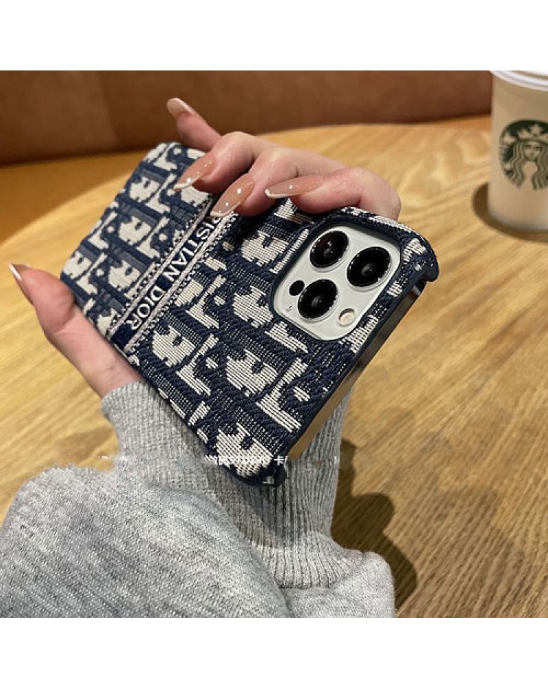 ディオール iphone15 pro/14 pro/14 plus/14 pro maxケース刺繍ブランド dior iphone13 pro/13 pro maxケースアイフォン12/12 pro maxケース女性人気お洒落iphone11プロマックスケース耐衝撃