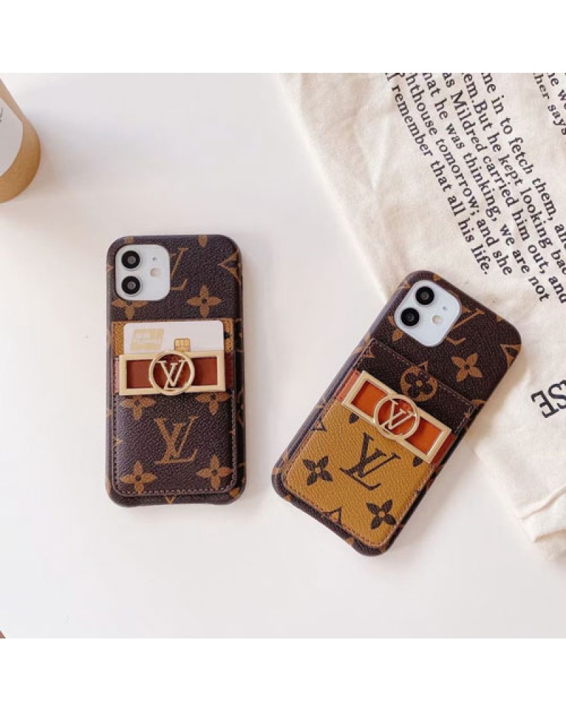 ブランド iphone16 pro maxケースルイヴィトン アイフォン15 pro/14 pro/14 pro maxケース カード入れiphone13/13 pro/13 pro maxケースvuitton iphone12/12 pro max/11 pro maxケースお洒落モノグラム革製高級人気