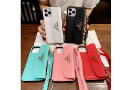 プラダ iphone14 pro maxケースショルダー galaxy s22 ultra/A53ケースセリーヌ ハイブランド Apple watchバンド お洒落人気