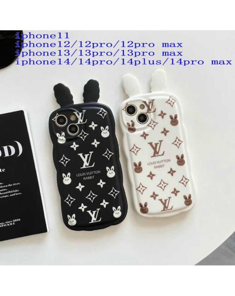 シャネル ルイヴィトン  iphone14/14 plus/14 pro maxケース グッチ iphone13/13 pro/13 pro maxケース可愛い兎モデルアイフォン12/12 pro/12 pro max/11ケースシリコンお洒落人気耐衝撃耐摩擦
