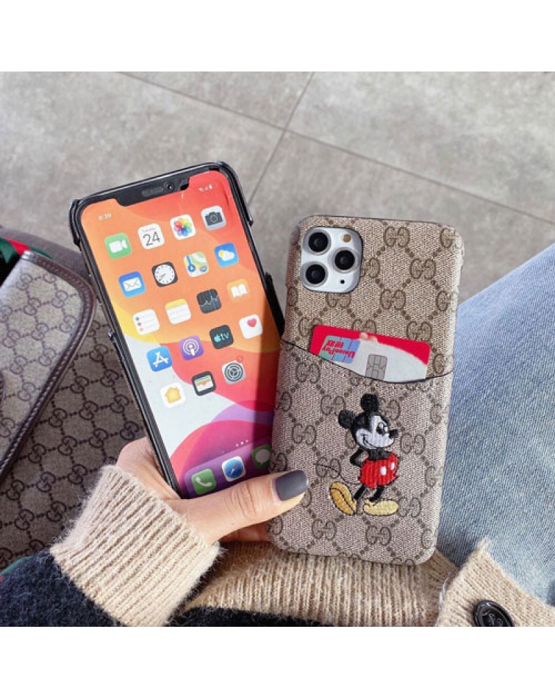グッチ iphone16 pro/15 pro/15 plus/14 plus/14 pro maxケースカード入れアイフォン13/13 pro maxケースグッチgalaxy s25/s24/s23 ultra/s22 ultra/s21+/s20ケース刺繍お洒落 iphone12 pro/11 pro maxケース保護性ギャラクシーnote20 ultraケース高級人気