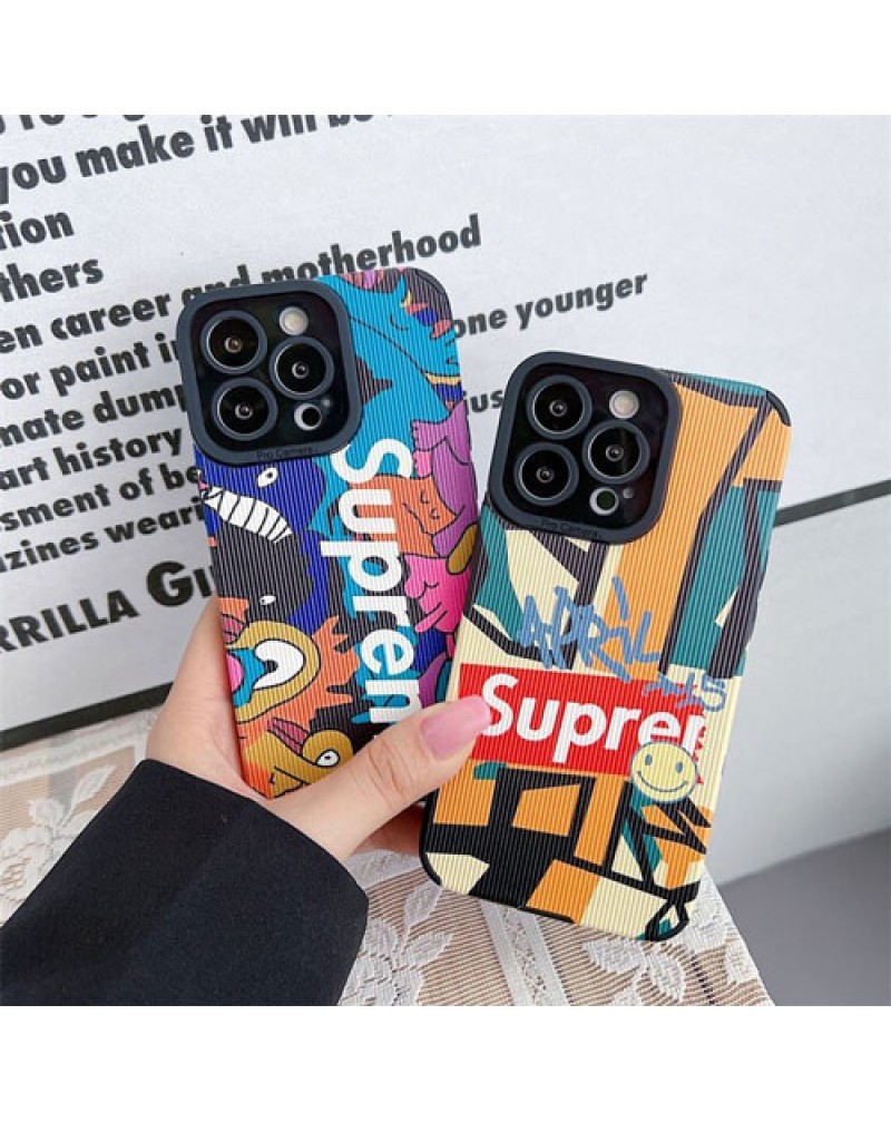 supreme シュプリーム iphone15 pro max/14/14plus/14 pro maxケース個性iphone13/13pro/13pro maxケースブランドアイフォン12/12 pro max/11 pro maxケース大人気落書き保護性